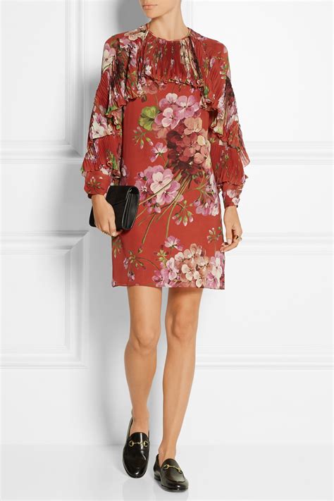 gucci floral dress 2021|gucci mini dresses.